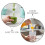 50Pcs Plastic Beverage Bags with Spout Self-Sealing Leakproof Design 4