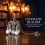 2Pcs Plastic Silver Dollhouse Mini Hanging Lamp Decorative Lighting 6