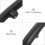4Pcs Rv Sewer Valve Handle Replacement ABS Durable Black Camper Grip 4