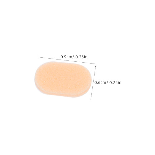 800Pcs Extra Soft Eyeglass Nose Pads Eva Sponge Beige 1