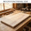 2St Plank Onbehandeld, Beige Bord Voor DIY Projecten 6