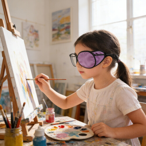 Breathable Patch for Kids Glasses Amblyopia Use 2