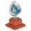 Mini Globe Ornament 1:12 Hout Metaal 10