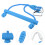 Blue Monkey Bars Outdoor Climbing Playset Durable Plastic Metal 6