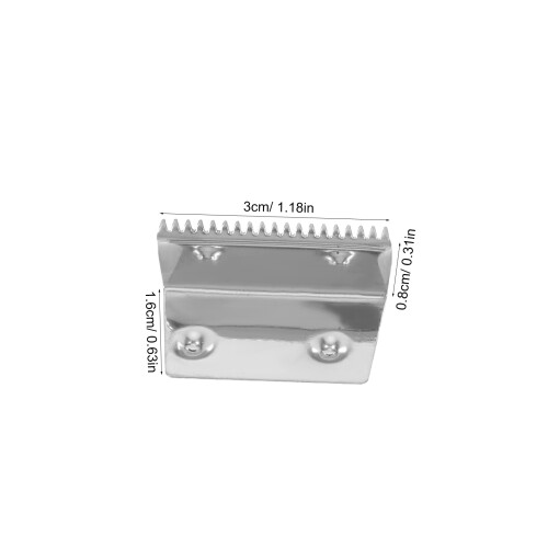 12Pcs Heavy-Duty Silver Iron Tape Dispenser Replacement Cutter 1