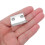 12Pcs Heavy-Duty Silver Iron Tape Dispenser Replacement Cutter 7