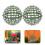 12Pcs Green Floral Sphere Stands Sturdy Plastic Topiary Ball Holders 5