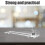 5Pcs Acrylic Stand with Clear Shelf Pusher for Stores 6