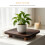 Rustic Solid Wood Plant Stand Flowerpot Base for Home 5
