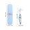 1Set Portable Denture Brush Case with Sealed Lid for Braces Storage 2