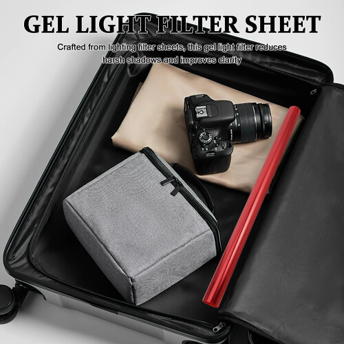 Orange Pet Colored Film for Lights Soft Diffuser Sheet for Home 2