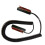 Universal Coiled Security Cable for Remote Control with Adjustable Hook Loop Fastener, Single Pack CBL02 1