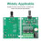 Three-Phase Brushless  Motor Driver Board 75W ESC Driver Board Speed Control Module for HDD Fan 3-Pack 7