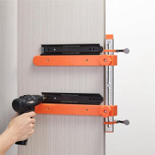 Drawer Rail Installation Aid Adjustable Splicing Drawer Rail Quick Fix Locator Woodworking Tool for Cabinet Sliding
