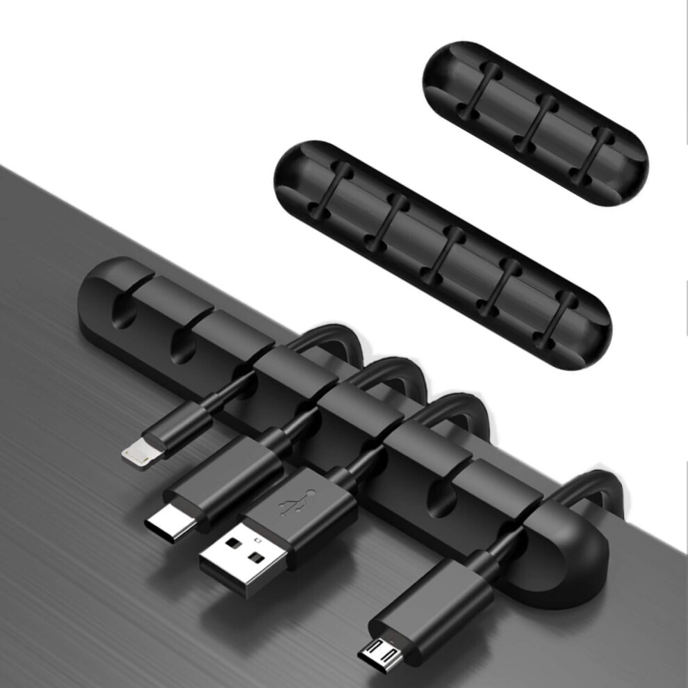 Cable Organizer Clips Selfadhesive Cord Holders For Desk Office And Home Tangle Wire Management 9310869827795