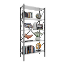 (Finish[Furniture ], Material[Furniture]) Metal Stand Shelf Books Insasi 5x