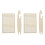 2Set Beige Armband Weefbord Met Handloom En Weefshuttle 1