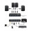 USB3.0 Switcher 4 in 4 Out Splitter 4 Computer Teile USB Flas Maus Tastatur Drucker 5