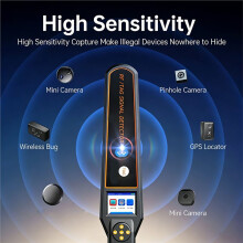 Portable RF/TAG  Wireless GPS Tracker Signal Detector DS828 Device Scanner  Wifi Signal Detect