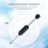 UHF Wireless Lavalier Microphone 50M Effect Transmission for Smartphone Vlog Video Recording Interview Live Streaming 6