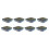 Treadmill Mat Pad Exercise Equipment Sound Insulation-8pcs 1