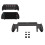 Console Grip for   2 with 5 Game Slots Hard Shell Ergonomic Handheld Grip Case with Thumb Grips 3