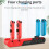 DOBE for  Oled Controller Charging Dock Support 4 Joypad 2 Game Cards Charger Stand Station for   BR 4
