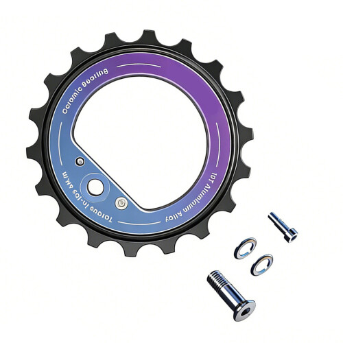 Light weight Bicycles Pulley Rear-Hollow large guide w