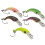 5pack Realistic Fishing Lures Floating Cranks Baits Minnows 1