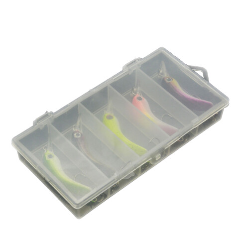 5pcs Light weight Plastic Baits for Long Distances Casting