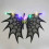 Halloween bat costume with LED lights, one piece 1