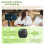 Microfono Lavalier Wireless C01 per  e Android con Cancellazione del Rumore per Registrazioni Video Vlog, Streaming Live e Interviste 3