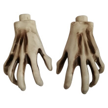 Hand Skeleton Desktop Ornament Pair for Halloween