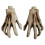 Hand Skeleton Desktop Ornament Pair for Halloween 1