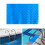 PVC-måtte til swimmingpool, blå, 40x90 cm 1