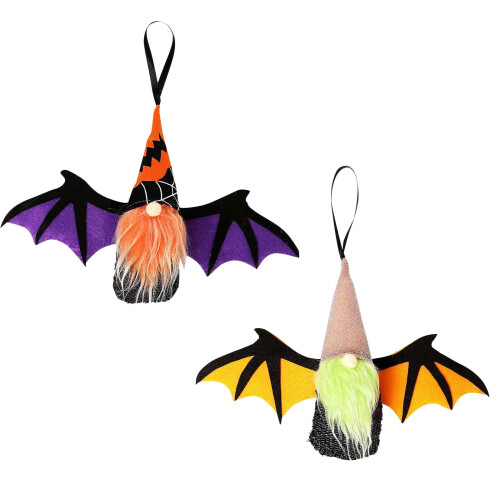 Faceless Doll Desktop Ornament Halloween Gnome 2 pcs