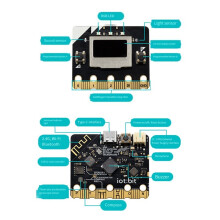 Placa de Desarrollo IoT:Bit ESP32 de 0,96 Pulgadas, Radio 2,4G/WIFI/BLE, , Wifi, Mind+, Mixly, Programación