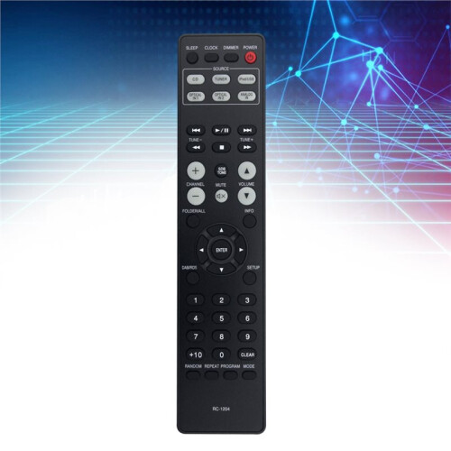 Replace Remote Control RC-1204 for  AV Receiver RCD-M40 RCD-M40DAB RCD-M41 2
