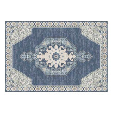 Abstract Persian Carpet 40x60cm Polyester Floor Mat