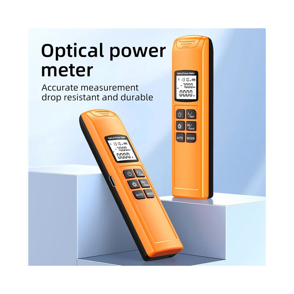 G10 Optical Power Meter Rechargeable Battery Opm Ftth Fiber Optic Power Meter With Flash Opm Fc/Sc/St -50+26Dbm Light 4713014716596