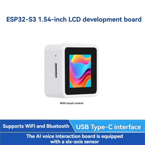 ESP32-S3 AI Chatbot Development Board 1.54 Inch TouchScreen Display Digital Photo Album E-Reader for Xiaozhi DeepSeek 2
