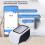 HC-T97Y QR Barcode Scanner Desktop Auto-Sensor  Window Bar Code Reader for Supermarket Payment USB Wired 6