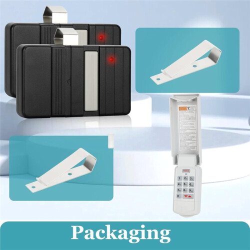 GT90-1 Garage Door Remote Control Compatible with Select Garage Openers, Secure Rolling Code, Easy Programming 2