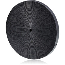 Hook and Loop Tape 3/4 Inch Black Roll 30 Yard Reusable Cable Ties Nylon Fastening Tape for Wire Management