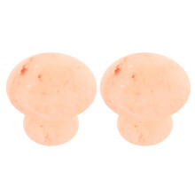 2St Natuurlijke Roze Zoutzeep Voor Vrouwelijke Huid En Massage Spa