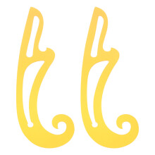 2St Ergonomische Franse Curve Linialen Voor Naaien & Tekenen