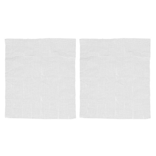 2St Transparant Aquarium Net Pe Mesh Vis Spring Preventie