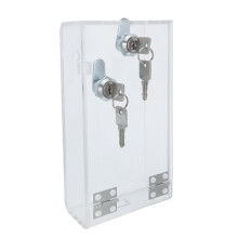 Compacte Acryl Telefoonhouder Lock Box Voor Thuis En Werkplek