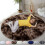 WSYW Fluffy Rundt Teppe Sklisikkert Polyester Gulvmatte 4
