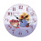 Retro Sunflower Wall Clock – Wooden, Silent, 30 cm 5